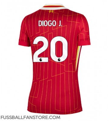 Liverpool Diogo Jota #20 Replik Heimtrikot Damen 2024-25 Kurzarm